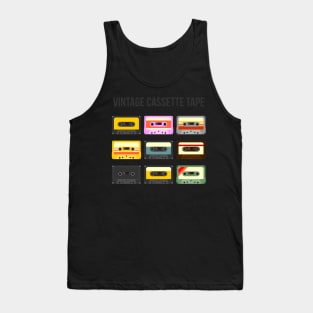 Vintage tape cassette Tank Top